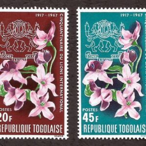 Togo - Aniversario Club de Leones Internacional (1967)