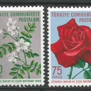 Turquía - Flores (1960)