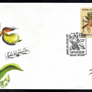 U.R.S.S. - FDC (1991) - 5 tarjetas postales