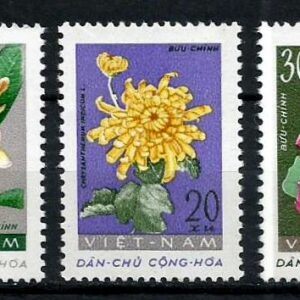 Viet Nam del Norte - Flores (1962)
