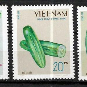 Viet Nam del Norte - Frutas (1970)