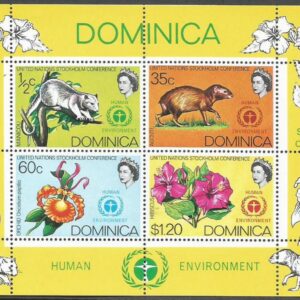 Dominica - Conferencia de las Naciones Unidas sobre el desarrollo humano. Estocolmo. (1972)