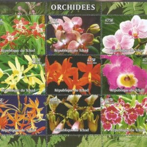 República de Chad - Orquídeas (2004)
