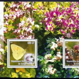 República Democrática del Congo - Butterflies (2004)